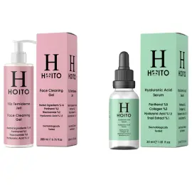 Hoito Yüz Temizleme Hyaluronik Asit Bakım Seti - 1