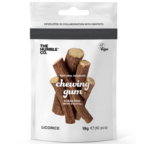 Humble Brush Chewing Gum All Natural %100 Doğal Şekersiz Sakız - Licorace Humble Brush Chewing Gum All Natural %100 Doğal Şekersiz Sakız - Licorace