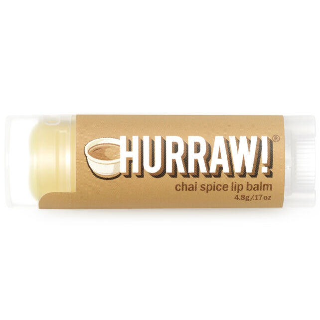 Hurraw Chai Spice Lip Balm - Nemlendirici Dudak Kremi 4.8g - 2