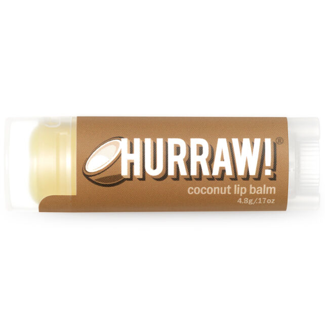 Hurraw Coconut Lip Balm - Nemlendirici Dudak Kremi 4.8g - 2
