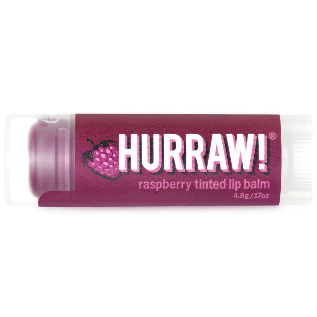 Hurraw Echium Raspberry Tinted Lip Balm - Renkli Dudak Kremi 4.8g - 2