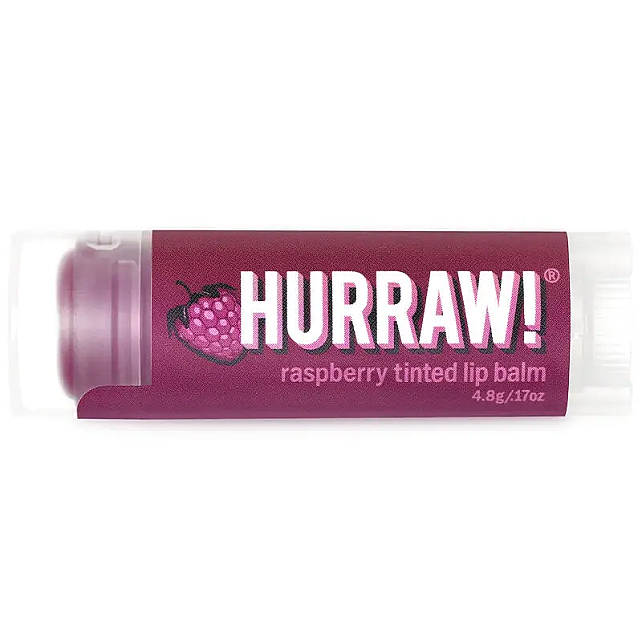 Hurraw Echium Raspberry Tinted Lip Balm - Renkli Dudak Kremi 4.8g - 2