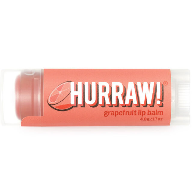 Hurraw Grapefruit Lip Balm - Nemlendirici Dudak Kremi 4.8g - 2