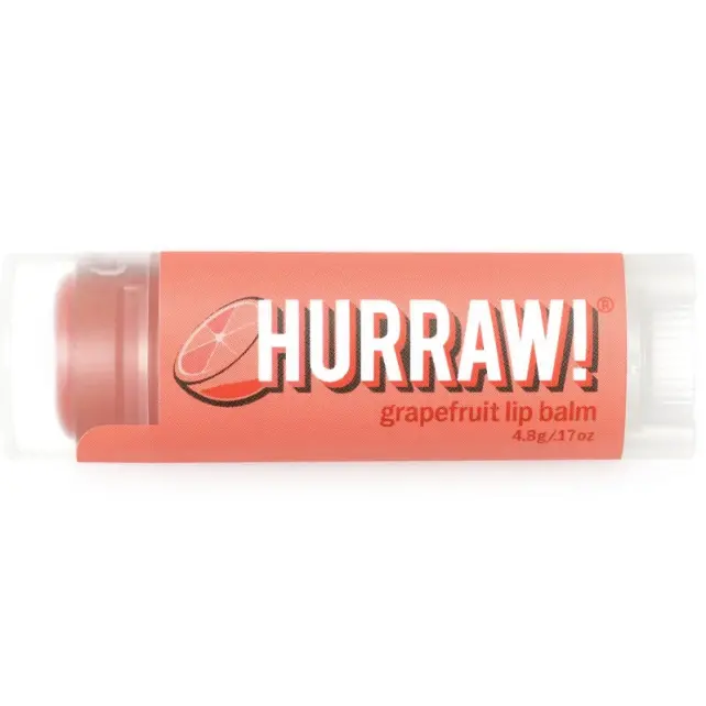 Hurraw Grapefruit Lip Balm - Nemlendirici Dudak Kremi 4.8g - 2