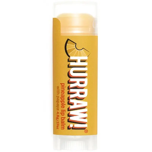 Hurraw Papaya Pineapple Lip Balm - Nemlendirici Dudak Kremi 4.8g - 1
