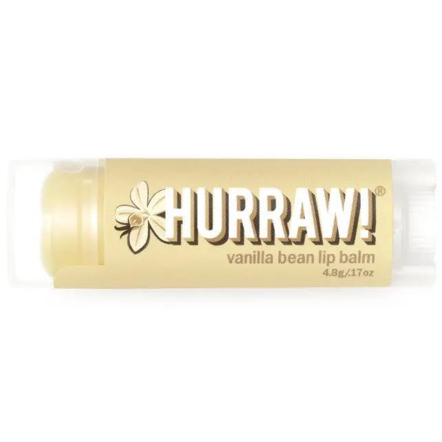 Hurraw Vanilla Lip Balm - Nemlendirici Dudak Kremi 4.8g - 2
