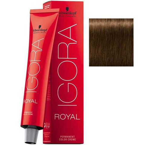Igora Royal Permanet Color Creme - Saç Boyası No: 5-5 Açık Kahve Altın 60ml Igora Royal Permanet Color Creme - Saç Boyası No: 5-5 Açık Kahve Altın 60ml