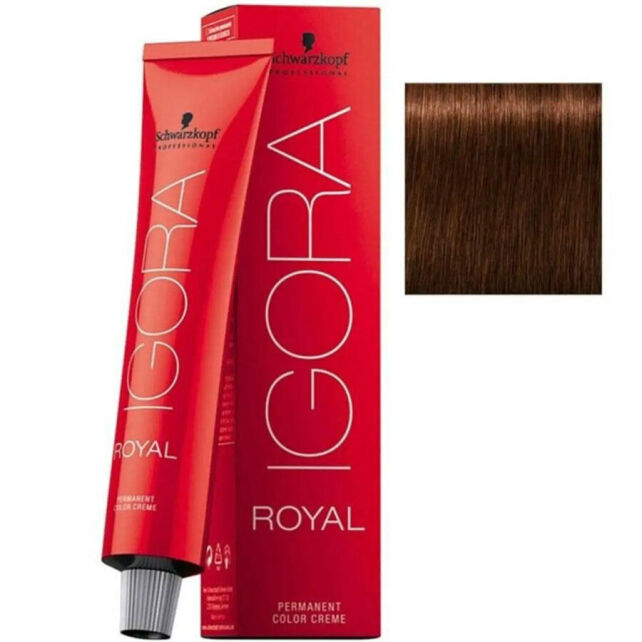 Igora Royal Permanet Color Creme - Saç Boyası No: 5-7 Açık Kahve Bakır 60ml Igora Royal Permanet Color Creme - Saç Boyası No: 5-7 Açık Kahve Bakır 60ml