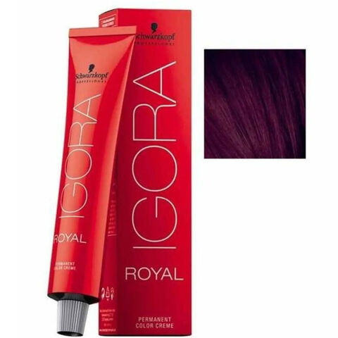 Igora Royal Permanet Color Creme - Saç Boyası No: 5-99 Yoğun Viyole Açık Kahve 60ml Igora Royal Permanet Color Creme - Saç Boyası No: 5-99 Yoğun Viyole Açık Kahve 60ml