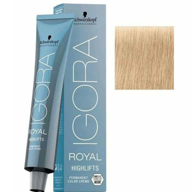 Igora Royal Highlifts Permanet Color Creme - Saç Boyası No: 10-14 Ultra Sarı Sandre Bej 60ml Igora Royal Highlifts Permanet Color Creme - Saç Boyası No: 10-14 Ultra Sarı Sandre Bej 60ml