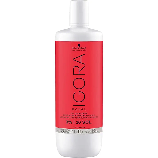 Igora Royal Oil Developer Oksidan Krem 3% 10 Volume 1000ml - 1