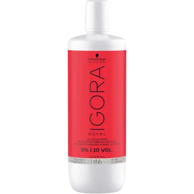 Igora Royal Oil Developer Oksidan Krem 3% 10 Volumee 1000ml - 1