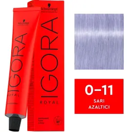 Igora Royal Permanet Color Creme - Saç Boyası No: 0-11 Sarı Azaltıcı 60ml - 1
