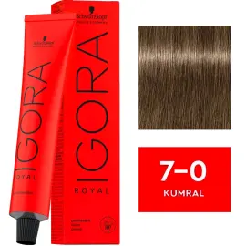Igora Royal Permanet Color Creme - Saç Boyası No: 7-0 Kumral 60ml - 1