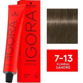 Igora Royal Permanet Color Creme - Saç Boyası No: 7-13 Kumral Sandre 60ml - Igora