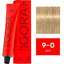 Igora Royal Permanet Color Creme - Saç Boyası No: 9-0 Sarı 60ml - Igora