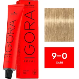 Igora Royal Permanet Color Creme - Saç Boyası No: 9-0 Sarı 60ml - 1