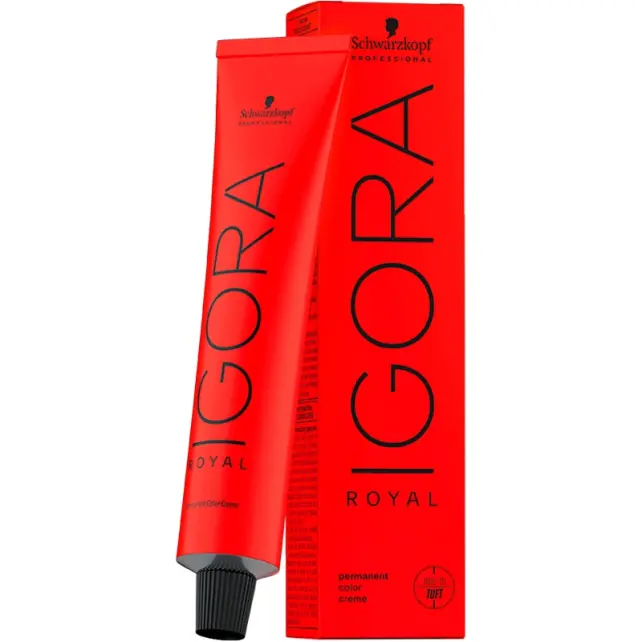 Igora Royal Permanet Color Creme - Tüp Saç Boyası No:9,5-4 Pastel Bej 60ml - 2