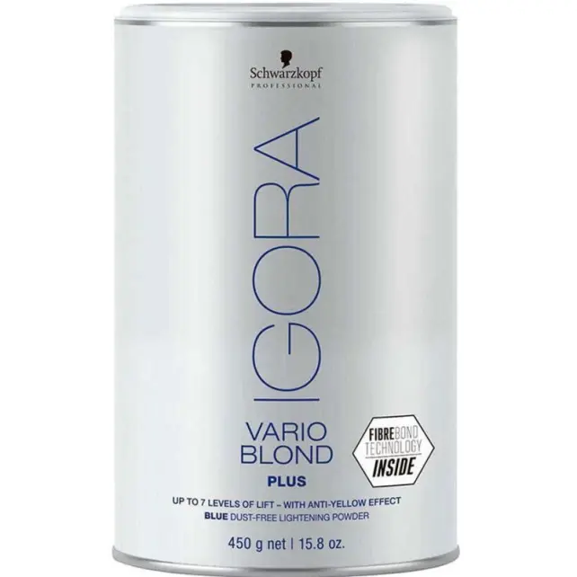 Igora Vario Blond Plus - Toz Saç Açıcı Mavi 450gr - 1