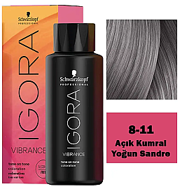 Igora Vibrance Tone On Tone Coloration - Saç Boyası No: 8-11 Açık Kumral Yoğun Sandre 60ml - Igora
