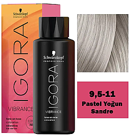 Igora Vibrance Tone On Tone Coloration - Saç Boyası No: 9,5-11 Pastel Yoğun 60ml - Igora