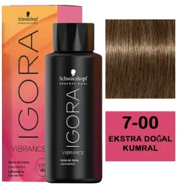 Igora Vibrance Tone On Tone Coloration - Saç Boyası No:7-00 Ekstra Doğal Kumral 60ml - 1