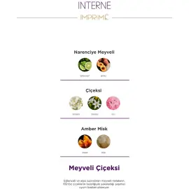 Imprime Women Interne EDP - Kadın Parfümü 50ml - 4