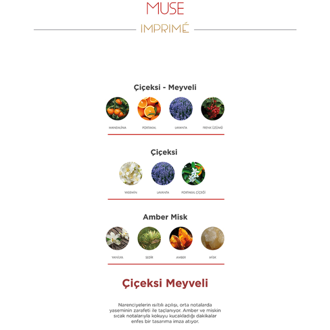 Imprime Women Muse EDP - Kadın Parfüm 50ml - 4