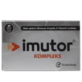 Imutor Kompleks 30 Kapsül Takviye Edici Gıda - Imutor