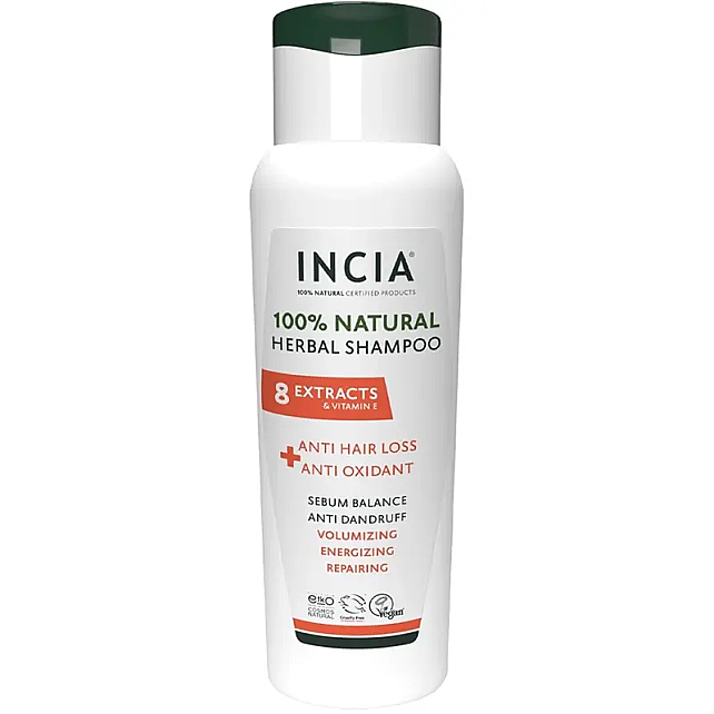 Incia Anti Hair Loss Anti Oxidant - Saç Dökülmesine Karşı Doğal Şampuan 275ml - 1