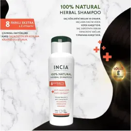 Incia Anti Hair Loss Anti Oxidant - Saç Dökülmesine Karşı Doğal Şampuan 275ml - 4
