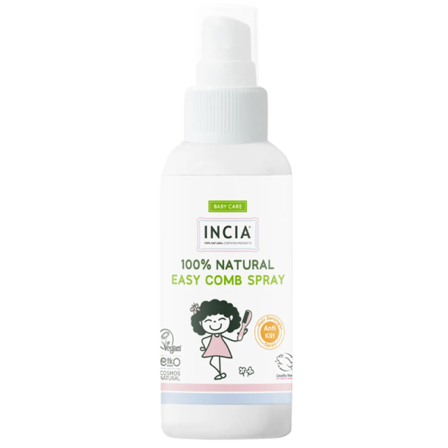 Incia Baby Care Natural Easy Comb - Kolay Saç Tarama Spreyi 100ml - 1