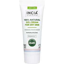 Incia Baby Care Natural Gel Cream For Dry Skin - Nemlendirici Bebek Kremi 60ml - Incia