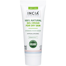 Incia Baby Care Natural Gel Cream For Dry Skin - Nemlendirici Bebek Kremi 60ml - Incia