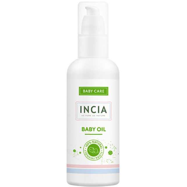 Incia Baby Oil - Doğal Bebek Yağı 110ml - 1