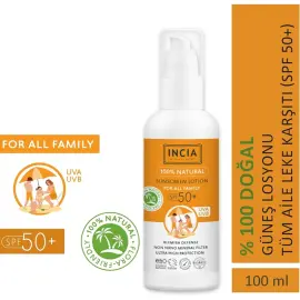 Incia For Family Sunscreen Lotion SPF 50+ Tüm Aile Güneş Koruyucu Losyon 100ml - 4