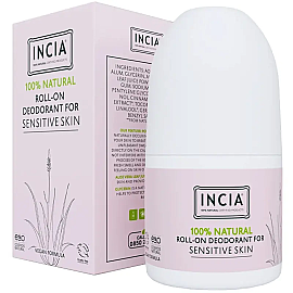 Incia For Sensitive Skin Natural - Hassas Cilt Doğal Roll-On Deodorant 50ml - İncia