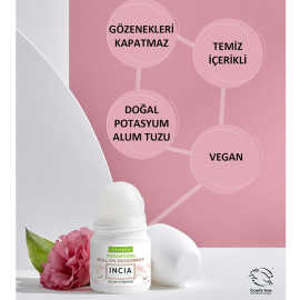 Incia For Women Natural - Doğal Roll-On Deodorant 50ml - 2