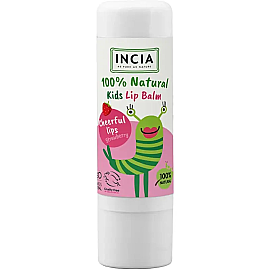 Incia Kids Lip Balm Strawberry - Çilekli Doğal Dudak Besleyici 6gr - Incia