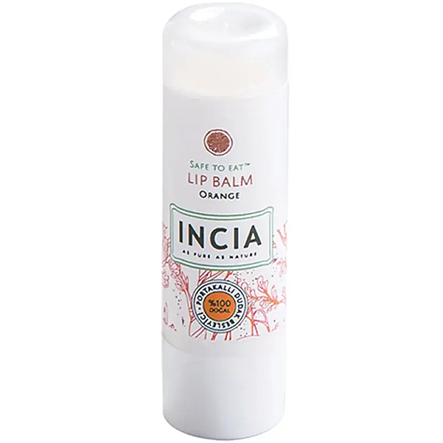 Incia Lip Balm Orange - Portakallı Besleyici Dudak Kremi 6gr - 1