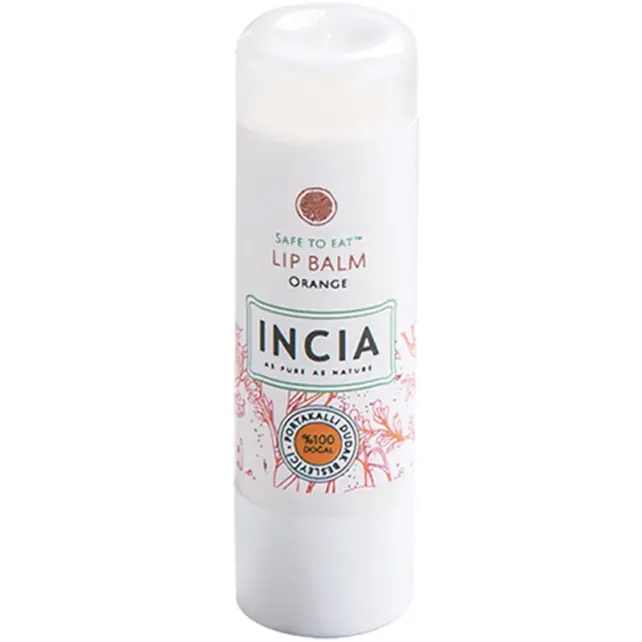 Incia Lip Balm Orange - Portakallı Besleyici Dudak Kremi 6gr - 1