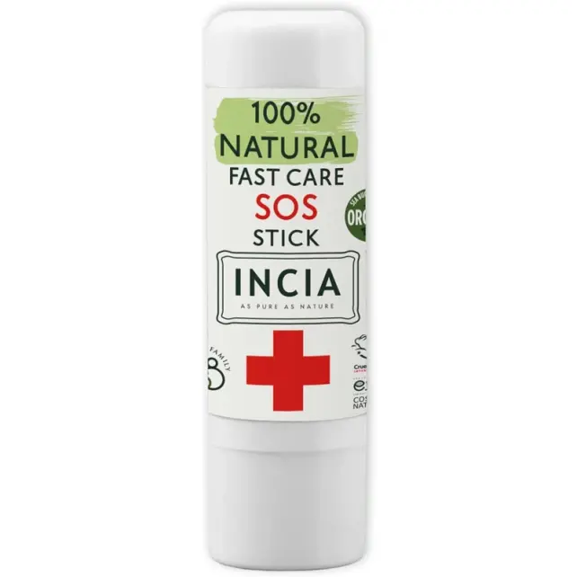 Incia Natural Fast Care Sos - Anlık Yatıştırıcı Etkili Stick 6g - 1