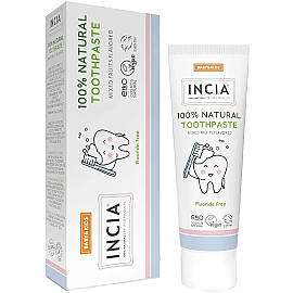 Incia Natural Toothpaste - Karışık Meyve Aromalı Bebek Diş Macunu 50ml - Incia