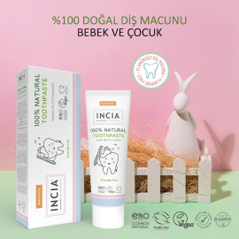 Incia Natural Toothpaste - Karışık Meyve Aromalı Bebek Diş Macunu 50ml - 2