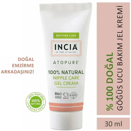 Incia Nipple Gel Cream - Doğal Göğüs Ucu Jel Krem 30ml - 4
