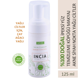 Incia Sebium Control Foaming Facial Cleanser - Yüz Temizleme Köpüğü 125ml - 2