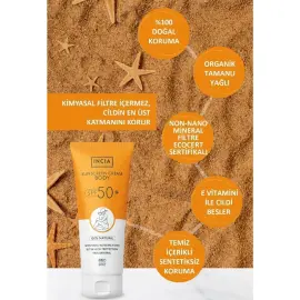 Incia Sunscreen Body Cream SPF 50+ Vücut Güneş Kremi 150ml - 3