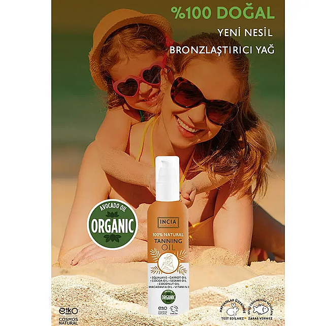 Incia Tanning Oil - Bronzlaştırıcı Doğal Yağ 150ml - 3