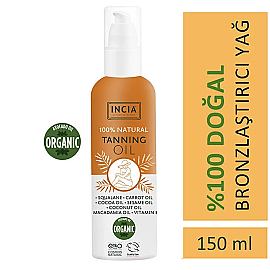 Incia Tanning Oil - Bronzlaştırıcı Doğal Yağ 150ml - 5