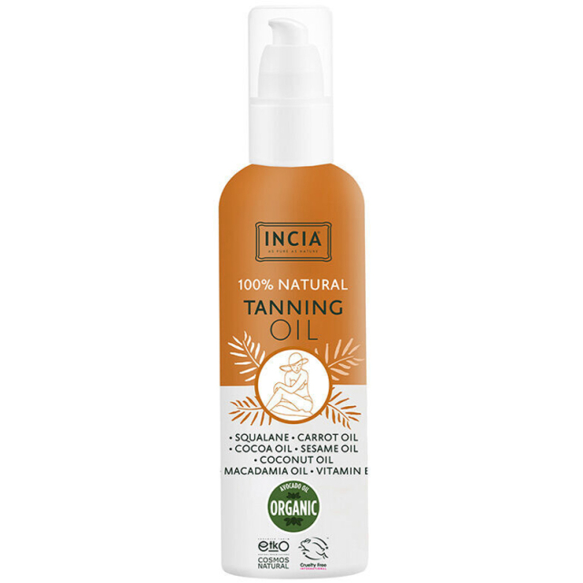 Incia Tanning Oil - Bronzlaştırıcı Doğal Yağ 150ml - 1